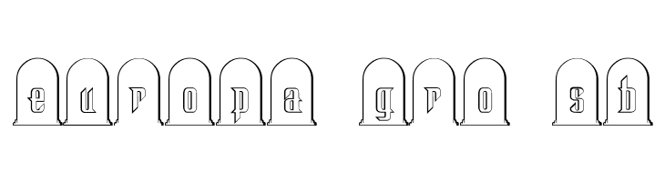 Headstone Regular  Free Fonts Download
