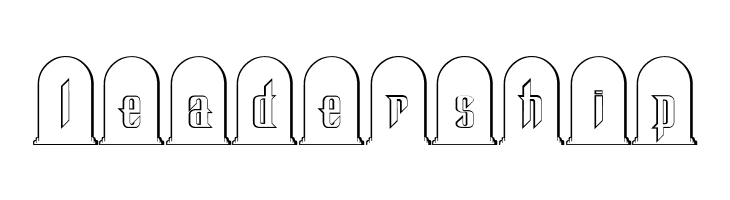Headstone Regular  Free Fonts Download