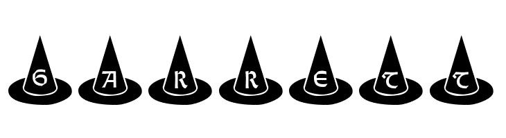 101! Witches Hat  Free Fonts Download