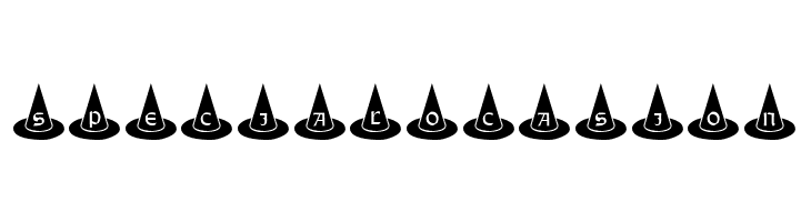 101! Witches Hat  Free Fonts Download
