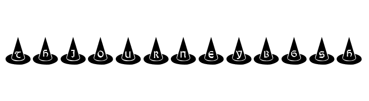 101! Witches Hat  Free Fonts Download