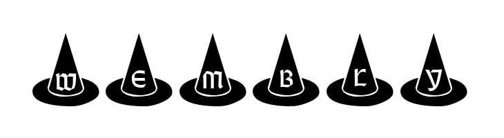 101! Witches Hat  Free Fonts Download