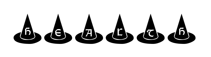 101! Witches Hat  Free Fonts Download