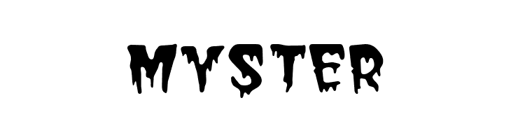 myster PostCrypt Regular Font