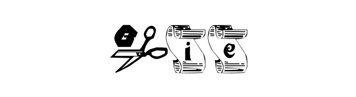 Rock, Paper, Scissors  Free Fonts Download