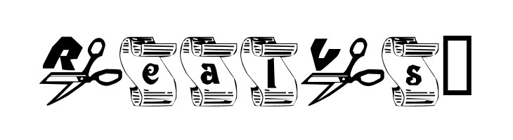 Rock, Paper, Scissors  Free Fonts Download