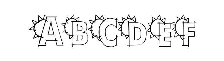 101! Kidlet Sunshine 'Bet  Free Fonts Download