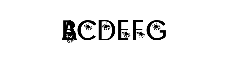 KR Along Came A Spider  Free Fonts Download