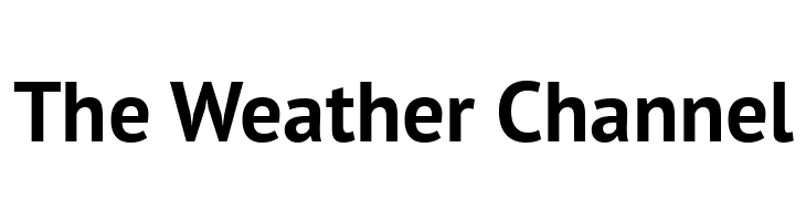 The%2BWeather%2BChannel PT Sans Bold Font