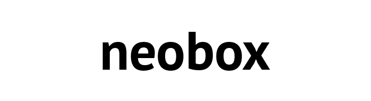 neobox PT Sans Bold Font