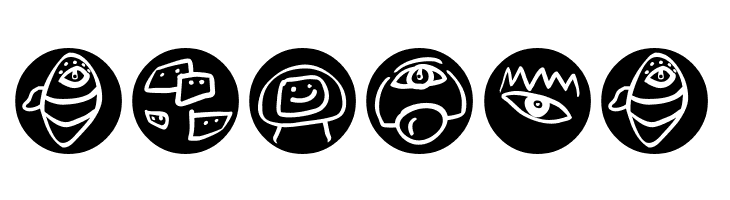 SktchBatsInversTwo  Free Fonts Download