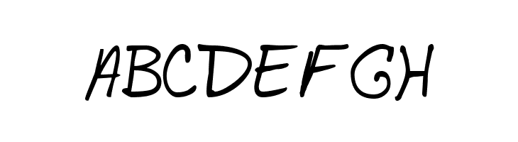 BethHand Regular  Free Fonts Download