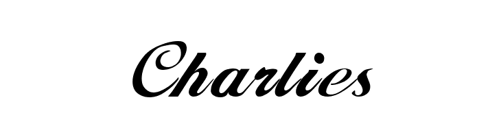 Charlies Hancock Regular Font