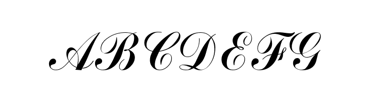 CommercialScript Regular  Free Fonts Download