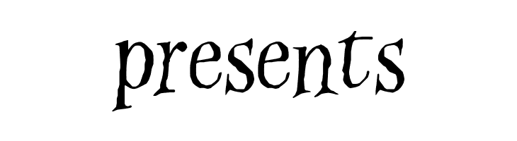 presents Witches Magic Font