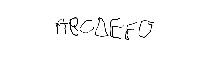 Joshua Dawson aged 4 Medium  Free Fonts Download