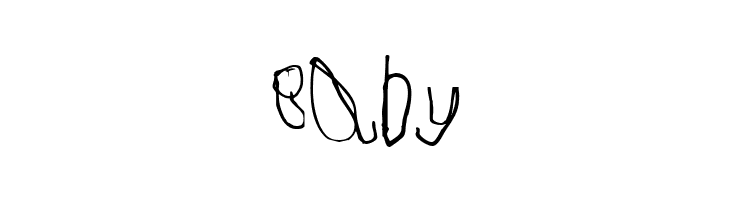 Joshua Dawson aged 4 Medium  Free Fonts Download