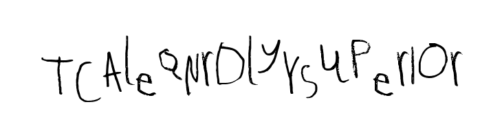 Tallula SelbyWillis aged 4 Medium  Free Fonts Download