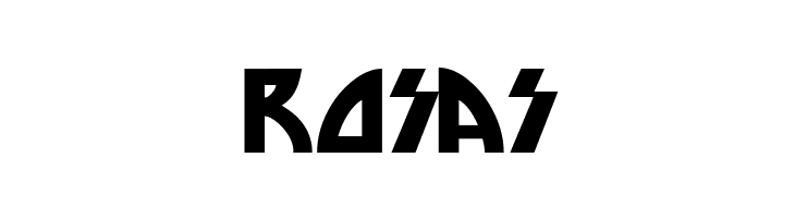 Die Nasty Regular  Free Fonts Download