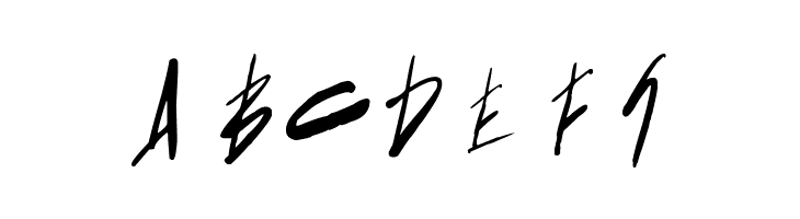 Born This Way FONT [lady gaga]  Free Fonts Download