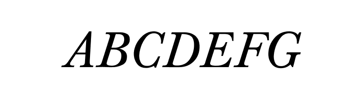 Baskerville-Normal-Italic  Free Fonts Download