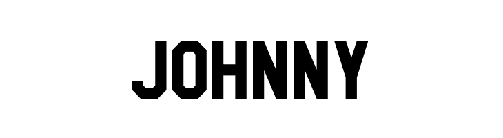 JOHNNY NHL Philadelphia Font