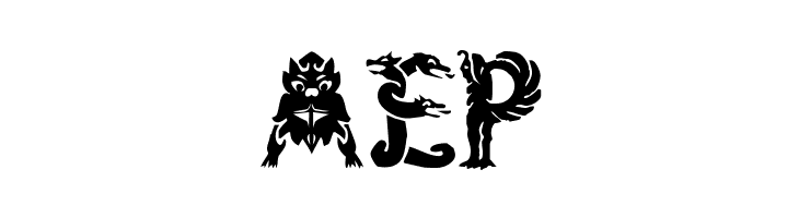 Zoomorphica  Free Fonts Download