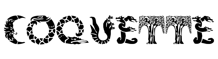 Zoomorphica  Free Fonts Download