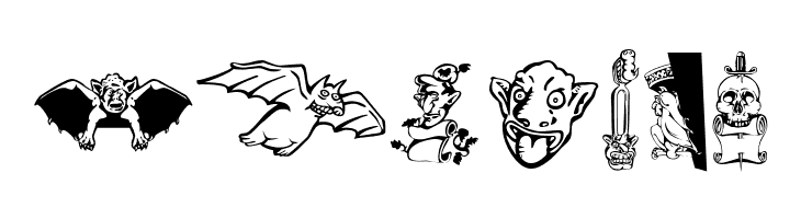 Gargoyles de France  Free Fonts Download