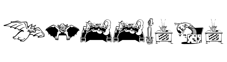 Gargoyles de France  Free Fonts Download