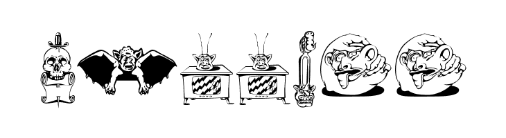 Gargoyles de France  Free Fonts Download