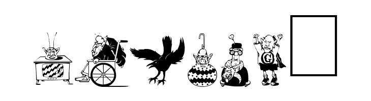 Gargoyles de France  Free Fonts Download