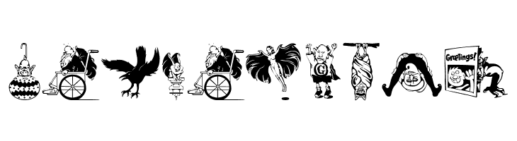 Gargoyles de France  Free Fonts Download