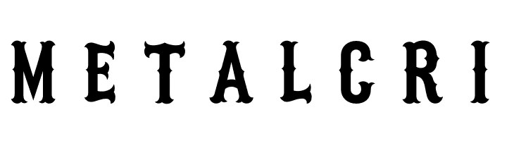 metalcri MLB Tuscan New Font