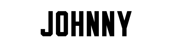 JOHNNY NHL Edge Tampa Bay Font
