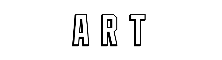NHL Edge New York Rangers Outline  Free Fonts Download