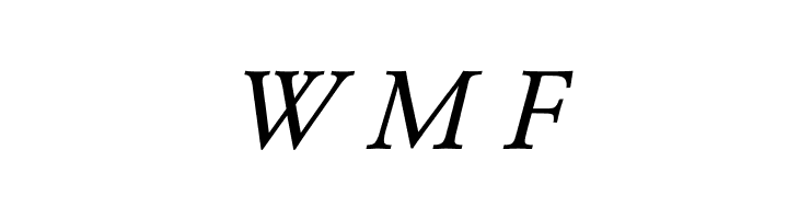 Garamond Italic  Free Fonts Download