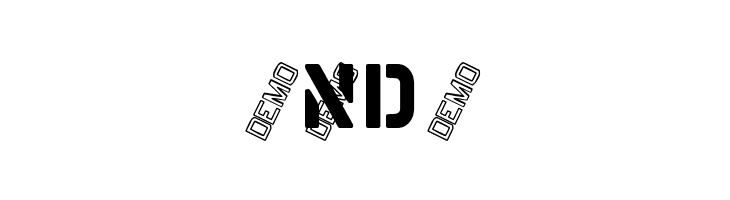 MDMilitaryStencilADemo  Free Fonts Download