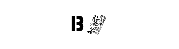 MDMilitaryStencilADemo  Free Fonts Download