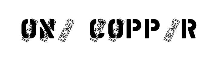 MDMilitaryStencilADemo  Free Fonts Download