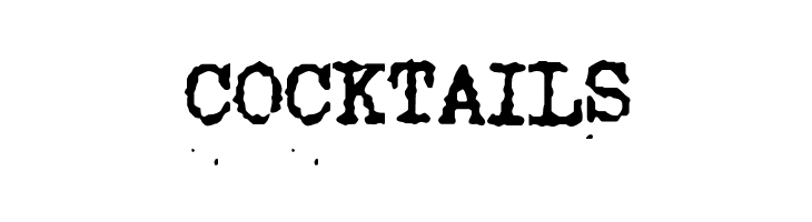 My Old Remington  Free Fonts Download