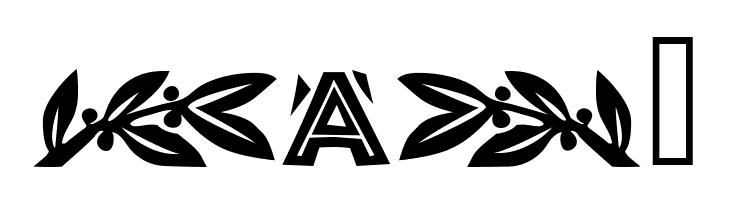 Koch Dingbats  Free Fonts Download