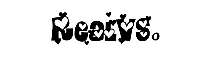 Heartland Extra  Free Fonts Download