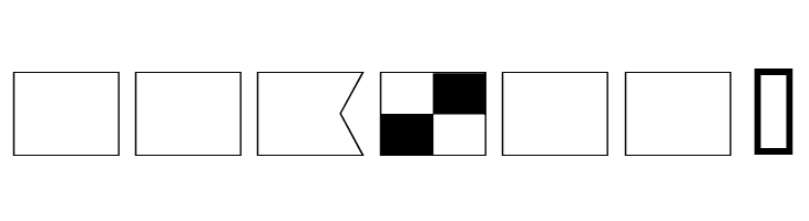 Maritime Flags Black  Free Fonts Download