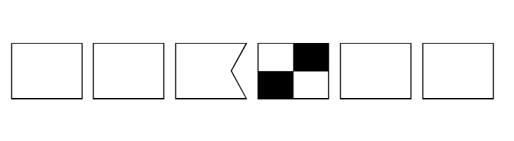 Maritime Flags Black  Free Fonts Download
