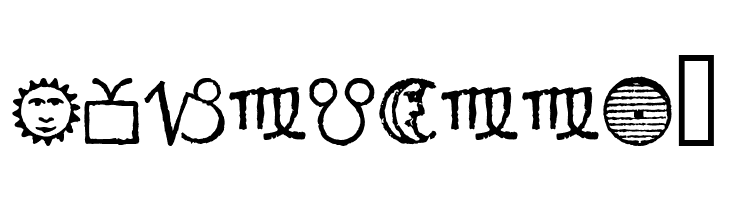 Essene Symbols  Free Fonts Download