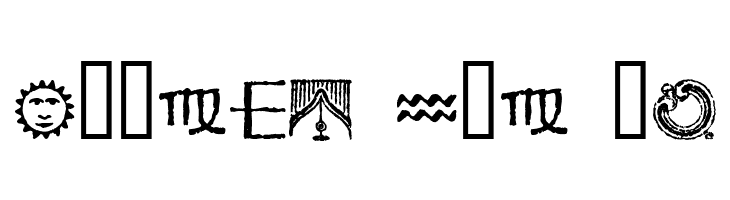 Essene Symbols  Free Fonts Download