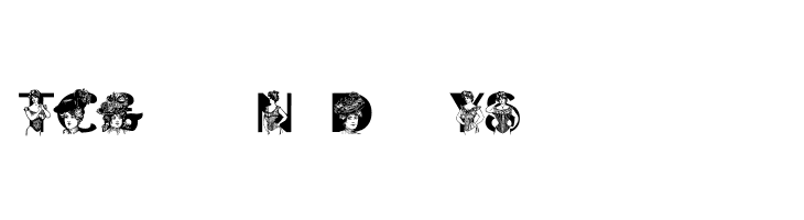 ChapeauCorset Demo Two  Free Fonts Download