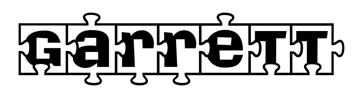 Pieces W  Free Fonts Download