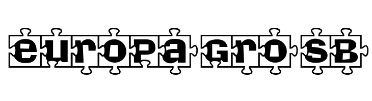 Pieces W  Free Fonts Download